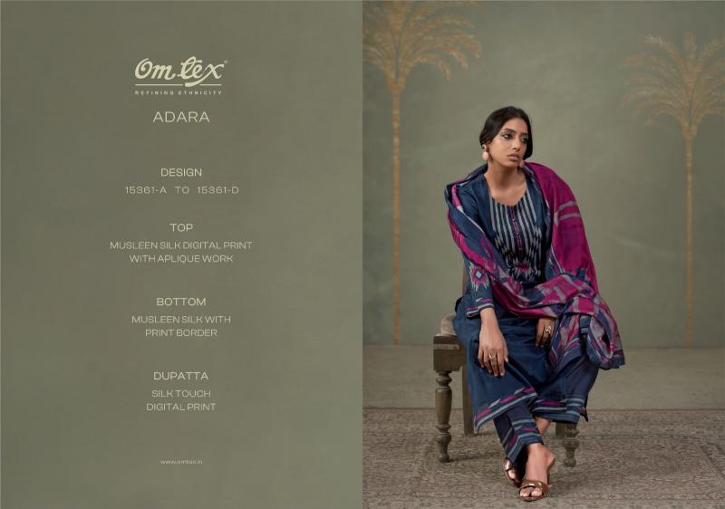 Omtex adara wholesale non catalog dress material manufacturers online